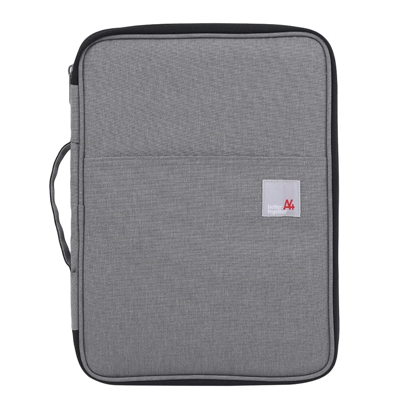 Multi-functional A4 Document Bags Waterproof Oxford Cloth Organized Tote