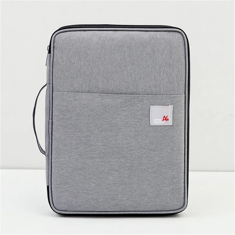 Multi-functional A4 Document Bags Waterproof Oxford Cloth Organized Tote