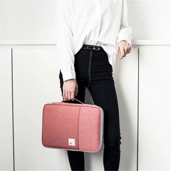 Multi-functional A4 Document Bags Waterproof Oxford Cloth Organized Tote
