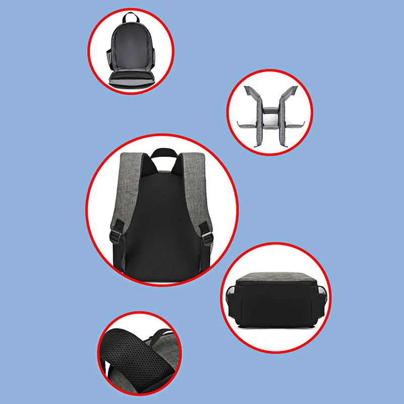Waterproof Camera Backpack Large Capacity Travel DSLR Bag