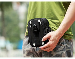Men's Waterproof Phone Bag Pocket Belt