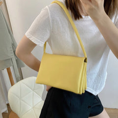 Soft Leather Handbags For Women Ladies Shoulder Bag Round Handle Party Purses