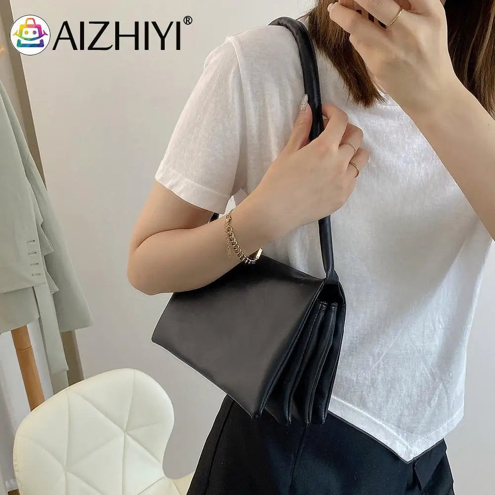 Soft Leather Handbags For Women Ladies Shoulder Bag Round Handle Party Purses
