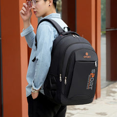 Multi-layer Zipper Backpack Men Business Bags Male Travel Laptop Backpack