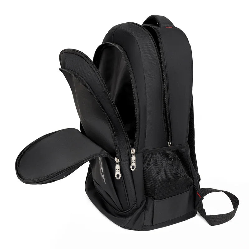 Multi-layer Zipper Backpack Men Business Bags Male Travel Laptop Backpack