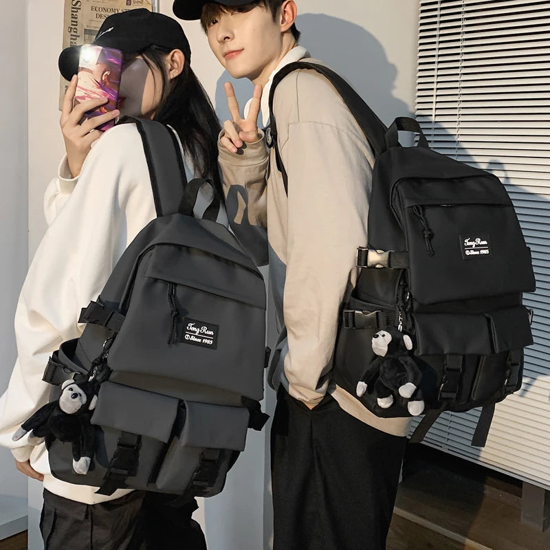 Large Capacity Multi-pocket Backpack for Men Women Couple