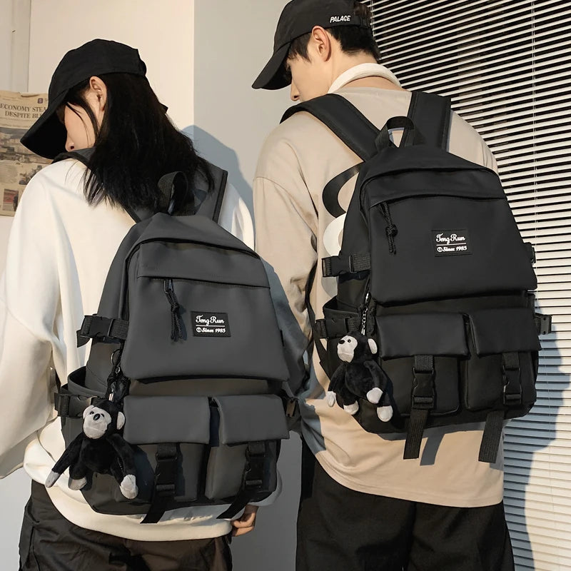 Large Capacity Multi-pocket Backpack for Men Women Couple