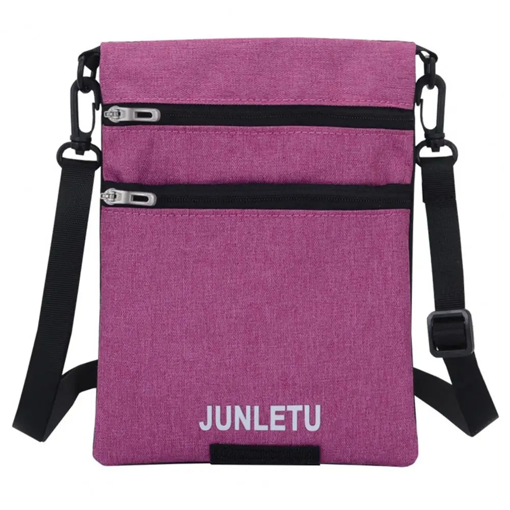 Multi-slot Shoulder Bag Double-Sided Unisex Crossbody Bag