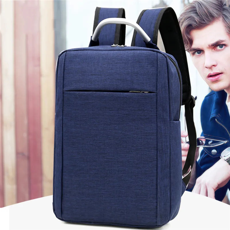Anti-theft USB Charging Backpack Laptop Travel Business Bag
