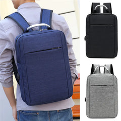 Anti-theft USB Charging Backpack Laptop Travel Business Bag
