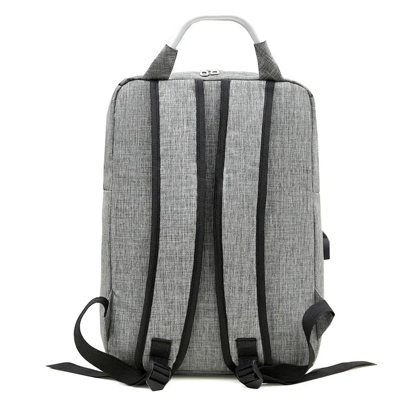 Anti-theft USB Charging Backpack Laptop Travel Business Bag