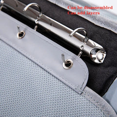 Multifunction Briefcase School Travel High Capacity Document Organizer