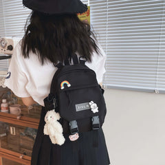 Mini Backpacks for Women Girls Dual-use Travel School Rucksack