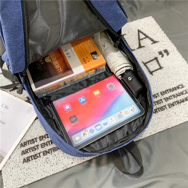 Men's Multifunction Backpack Business Laptop Ruck
