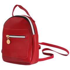Small Girls Backpack Multifunction Zipper Shoulder Bag Mini Knapsack
