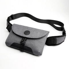 Casual Crossbody Bag for Men USB Charging Waist Chest Bags