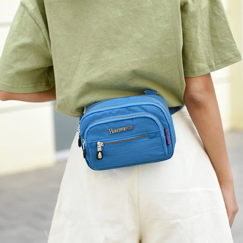 Multifunction Women Shoulder Bag Small Waist Pack Female Messenger Bag