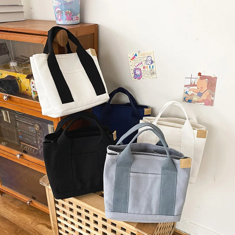 Multifunctional Diaper Holder Travel Bag Canvas Baby Nappy Storage