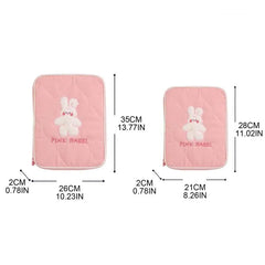 Cartoon Pattern Embroidery Laptop Sleeve 13in 11in Tablet Case Bag