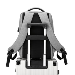 Waterproof Backpack Large Capacity USB Charging School Bag Pack Men