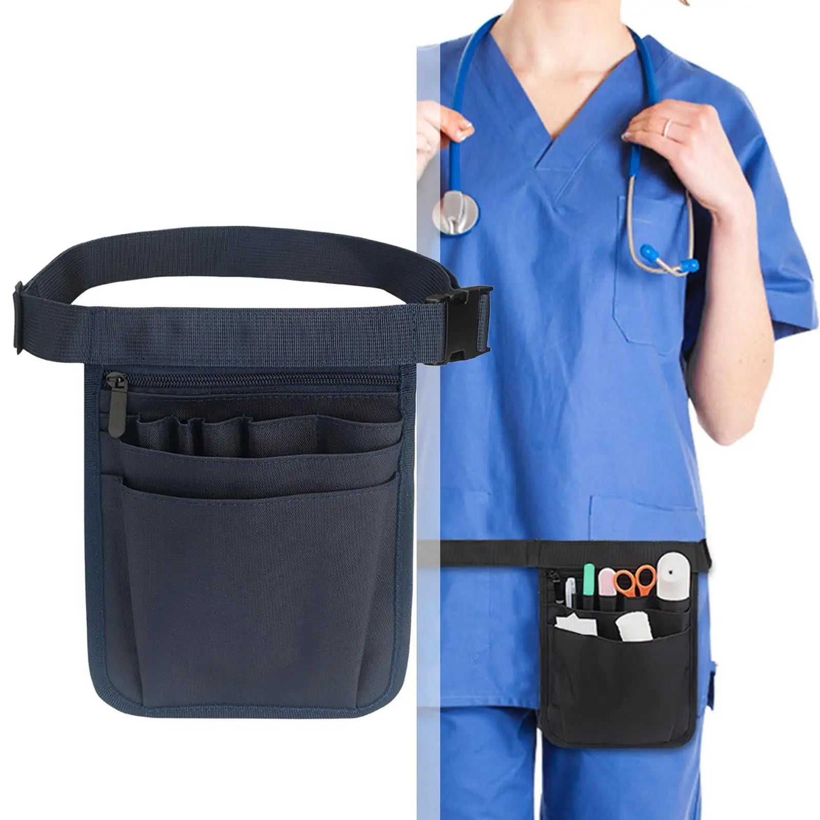 Nurse Fanny Pack Organizer Utility Waist Pack Adjustable