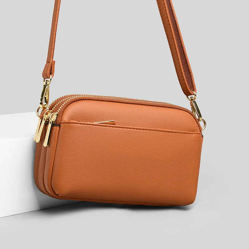 Multilayer Purse PU Handbags Women Shoulder Bags Crossbody Bag for Women Bag