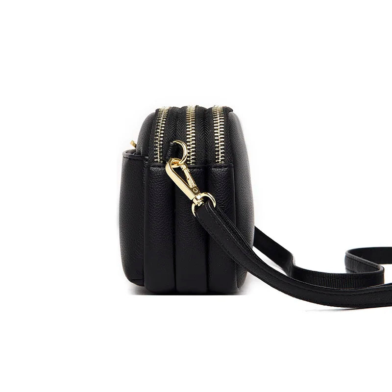 Multilayer Purse PU Handbags Women Shoulder Bags Crossbody Bag for Women Bag