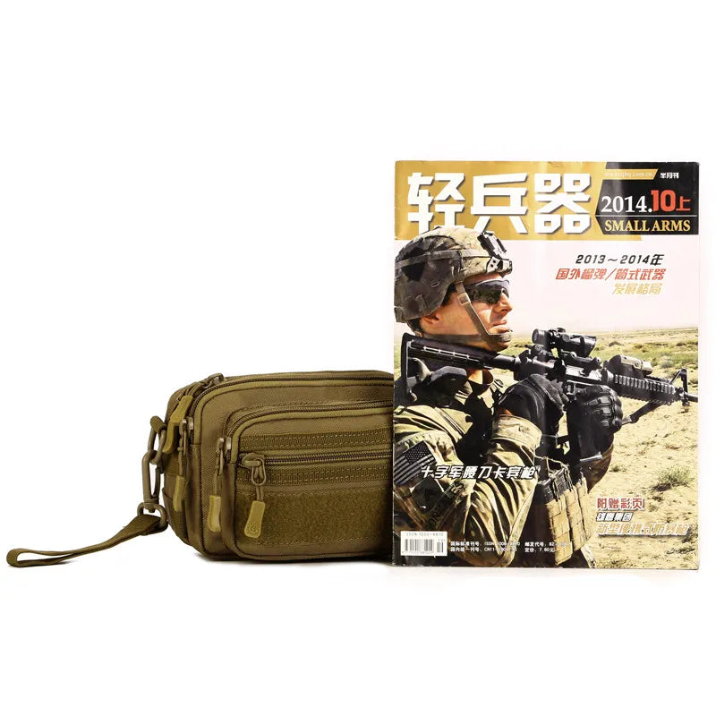 Nylon Waterproof Messenger Bag Men Army Fans Small Pack
