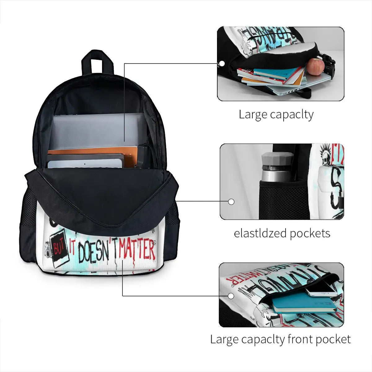 Life Is Strange Backpacks Men's Bag