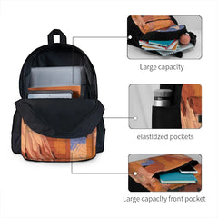Mycenae Lion Gate Backpacks Men's Backpacks Bags For Women Schoolbag