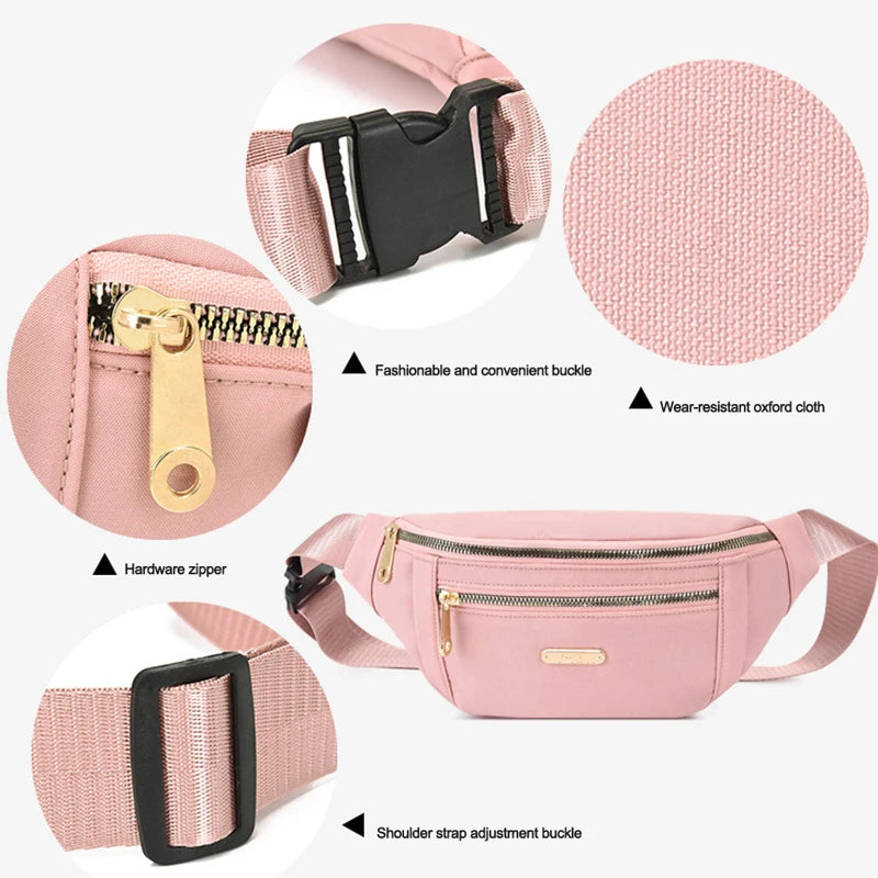 Waterproof Waist Bag Mobile Phone Pouch Banana Bag