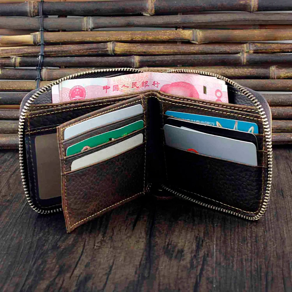 Crocodile Clutch Wallet Genuine Leather
