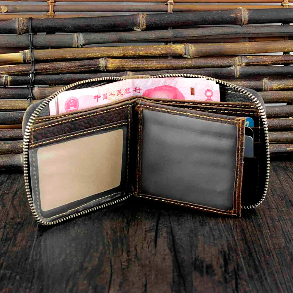Crocodile Clutch Wallet Genuine Leather