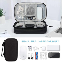 Travel Organizer Bag Cable Storage Pouch Waterproof Double Layers Storage Bags
