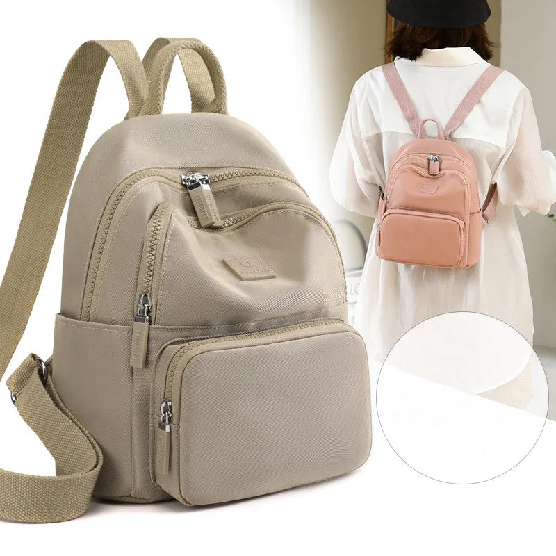 Waterproof Leisure Backpack Women Female Backpack College Wind Small Backpacks G