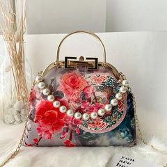 Spring Flowers Shoulder Crossbody Bag Women's Handbag