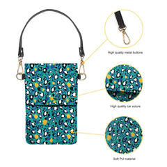 Women PU Leather Messenger Bags Small Flap Shoulder Bag