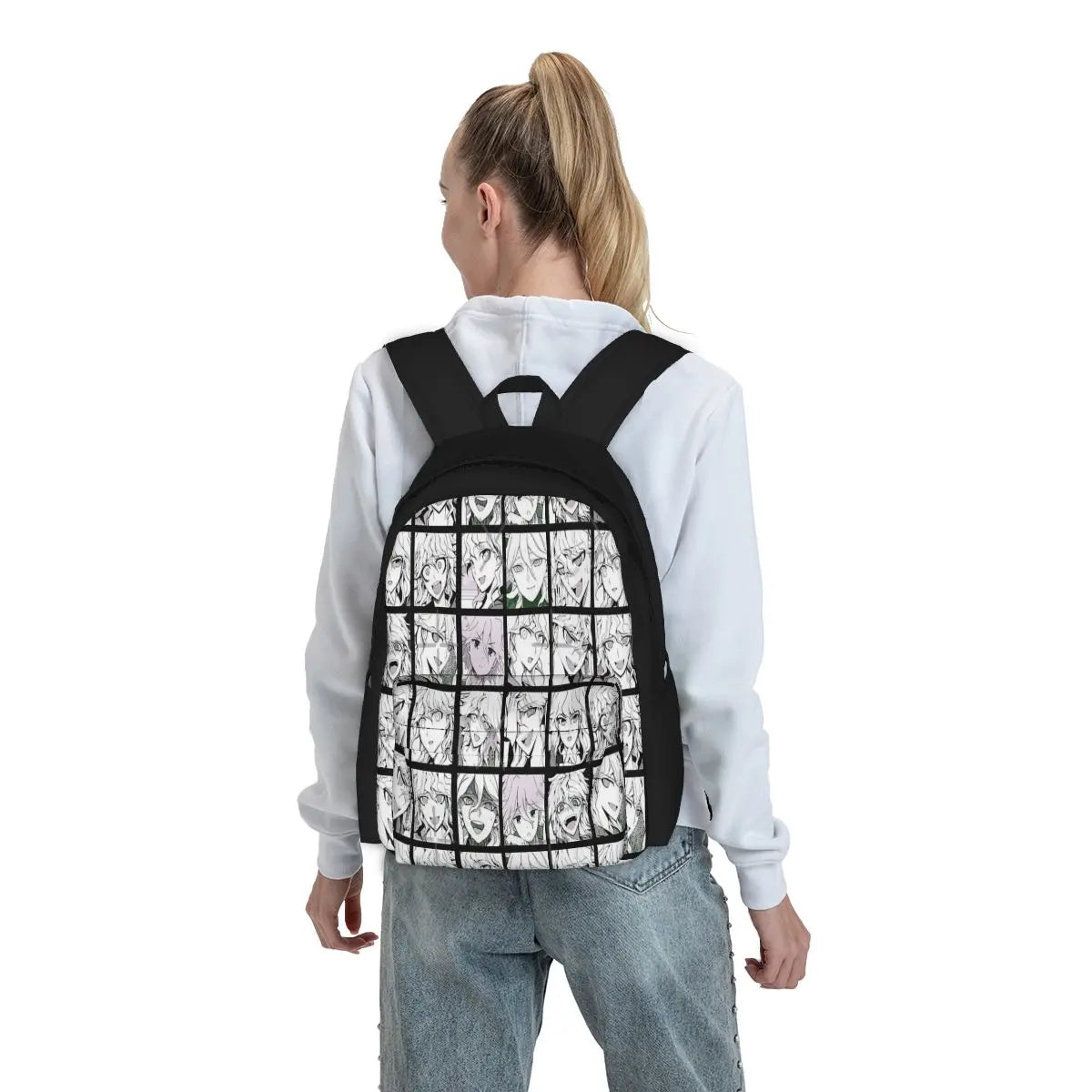 Nagito Manga Collection Colorful Backpack - Stylish School Bag