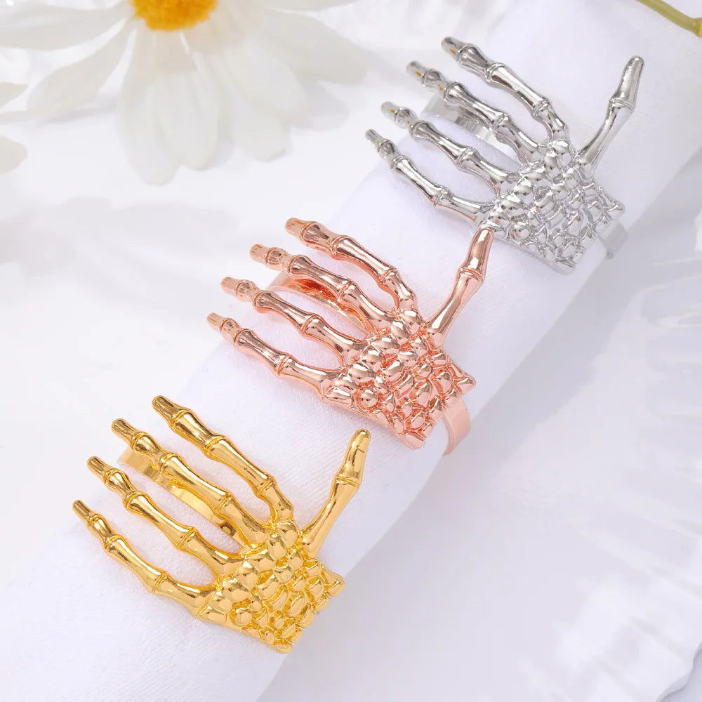 Skeleton Hand Napkin Buckle Horror Napkin Holder