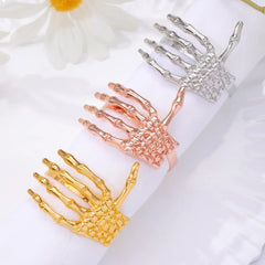 Skeleton Hand Napkin Buckle Horror Napkin Holder