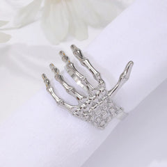 Skeleton Hand Napkin Buckle Horror Napkin Holder