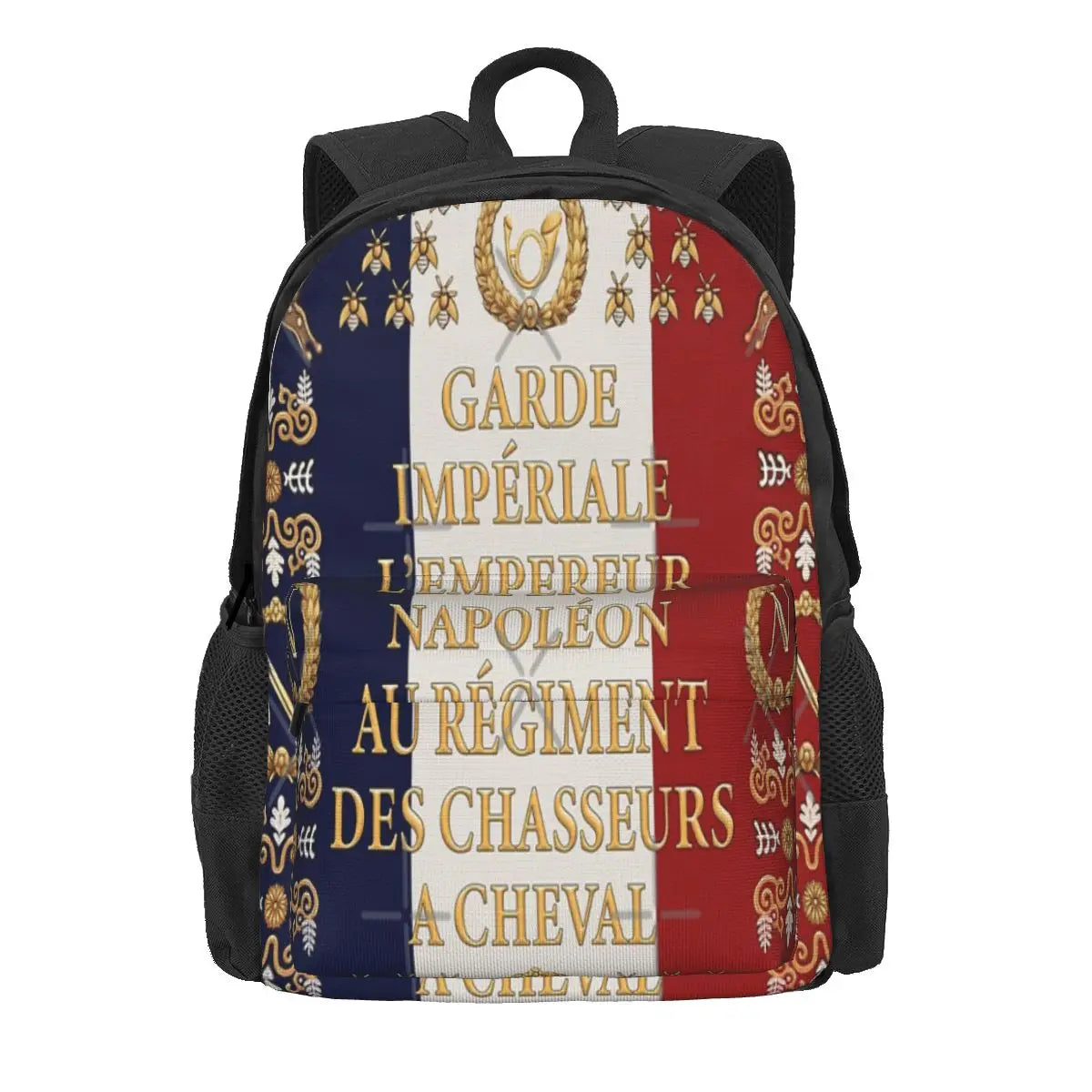 French Flag Backpacks Men's & Women's School Bags