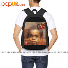Nas Illmatic Classic Hip Hoprap York Backpack Large Capacity