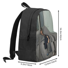 Nathaniel Tapestry Backpacks Men's & Women's Summer Zipper Close Bag