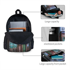 Neo Tokyo Izakaya Backpack - Retro Style Classy Bag