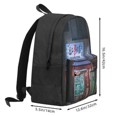Neo Tokyo Izakaya Backpack - Retro Style Classy Bag