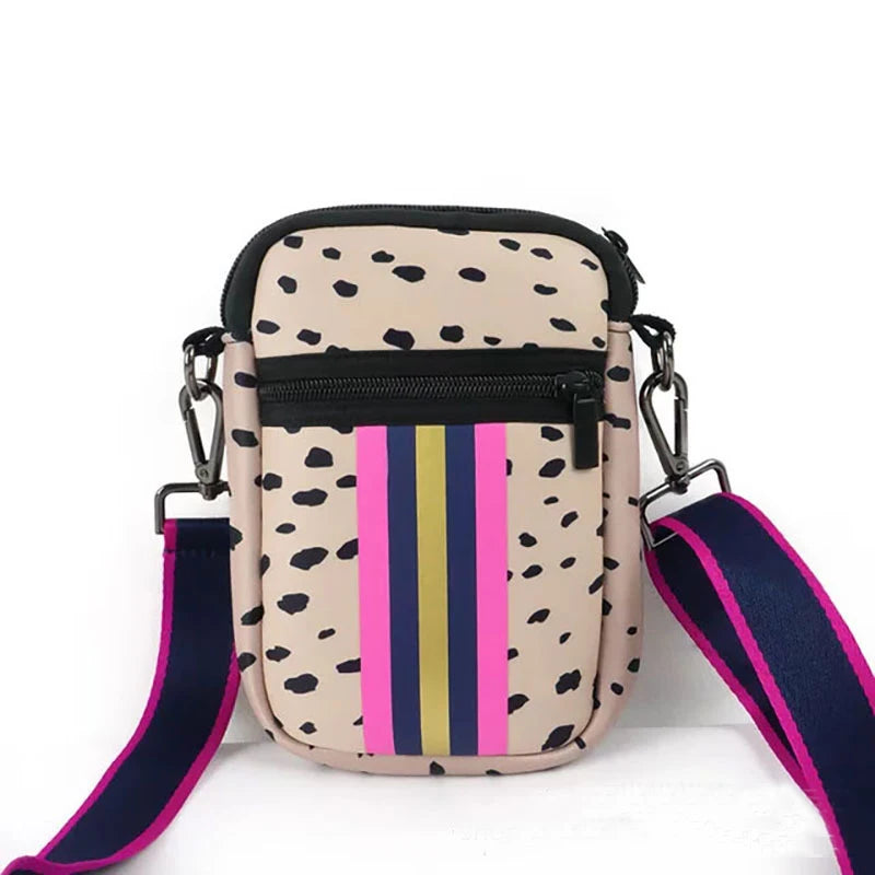 Neoprene Printed Shoulder Bag Messenger Bag
