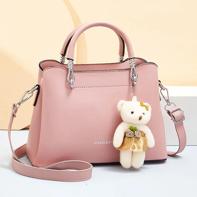 High-quality Handbag Women's Autumn Winter 3-layer Messenger Shoulder Bag