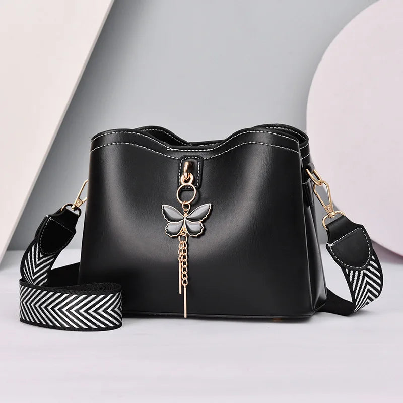 Plum Bow Sweet Messenger Crossbody Bag