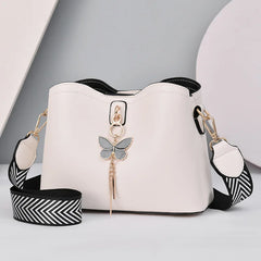 Plum Bow Sweet Messenger Crossbody Bag